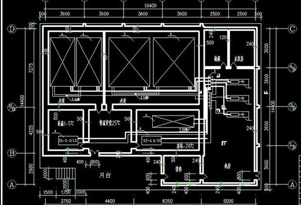 保鮮冷庫(kù)設(shè)計(jì)圖紙
